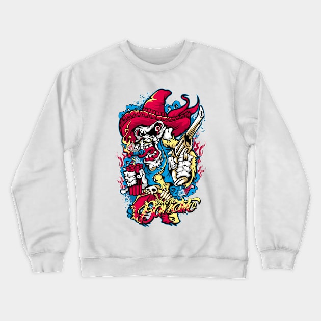 Viva la Bandito Crewneck Sweatshirt by D3monic